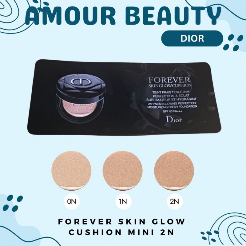 Amazon.co.jp: Dior Skin Forever Glow Cushion (Refill) (SPF50/PA+++) #0N  Neutral 0.5 oz (13 g) Cushion Foundation, Present, Gift, Shopper Included :  Beauty